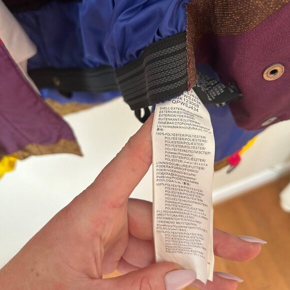 Roxy Women’s Meridian Winter Weatheroof Ski Snowboarding Jacket Size Small - Picture 10 of 10